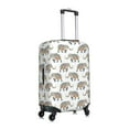 thumbnail image 6 of Cauagu Indian Elephant Print Travel Luggage Cover,Travel Dust-proof Suitcase Cover Softside Suitcase Protector for 18-32inch,Not Included Suitcase, 6 of 8