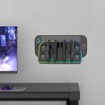 thumbnail image 3 of For Nintendo Switch 2 Handle Charger – Wall Storage Bracket & Stand, Wall Mount Accessories-Black, 3 of 7