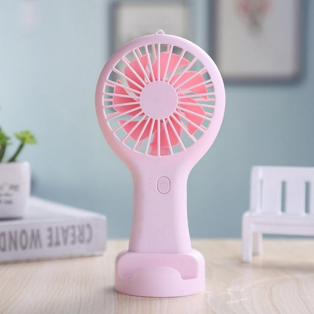 TINKER Big Strong Wind Holding Small Fan Desktop Mini USB Fan Outdoor Portable Two-purpose Rechargeable Small Fan (built-in Battery 800mAh)