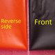 thumbnail image 3 of Delantal compuesto de pvc rojo y negro Delantal de pvc de doble color naranja y negro resistente al agua, resistente al aceite, resistente a ácidos suaves y álcalis, 3 of 3