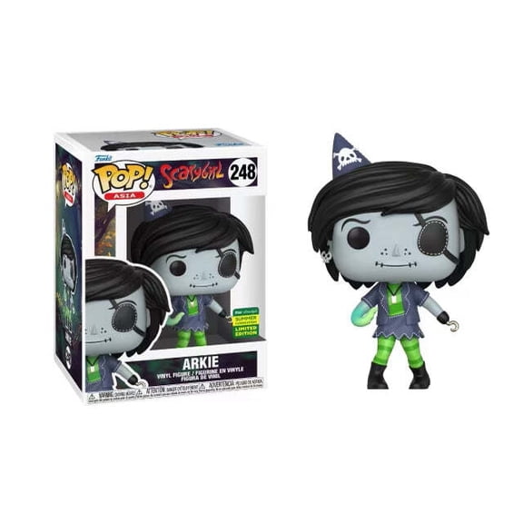 Funko Pop Asia Scarygirl Arkie 248 Summer Convention with Protector
