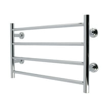 Kingston Brass DTM241641 Palatine 24" x 16" Stainless Steel Wall Mount 4-Tier Towel Rack, Polished Chrome