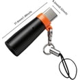 thumbnail image 2 of USB-C Electric Lighter.Windproof Waterproof.Phone or Power Bank Powered, mini, Lightweight, Activated by plugging into Power Source, Automatically Turns Off After 10 Seconds(Support Samsung)(Black), 2 of 7