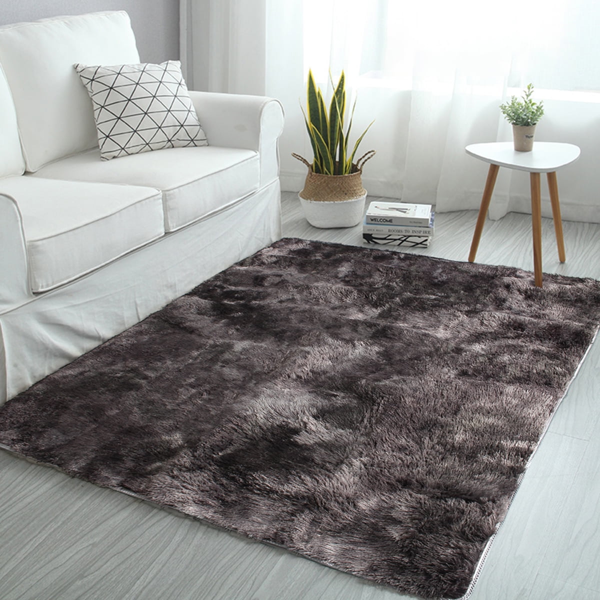 Super Soft Fluffy Floor Rug Washable Shag Rug Cozy Furry Rugs Area Rug