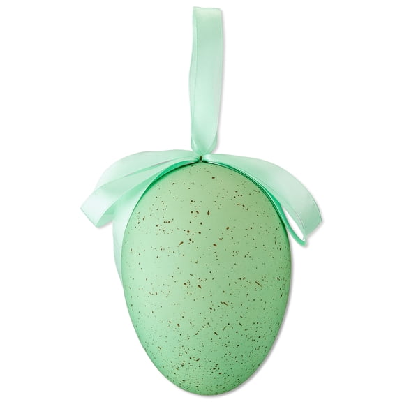 Jumbo Speckled Egg Hanging Decoration, Green, 10", Easter by Way To Celebrate