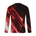thumbnail image 4 of Blusas y camisas de manga larga y cuello redondo para hombre, camisetas casuales con estampado de moda y cuello redondo, blusas de licra de manga corta para hombre., 4 of 4
