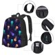 thumbnail image 2 of Easygdp Sea Jellyfish Mochila de Gran Capacidad Minimalista Ideal para Escuela, Viajes y Uso Diario, 2 of 6