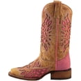 thumbnail image 3 of CORRAL Women's Wing And Cross Inlay Cowgirl Boot Square Toe Antique Saddle 8.5 M US, 3 of 7