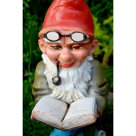 LAMINATED POSTER Glasses Pipa Supplies Dirty Read Reading Dwarf Poster Print 24 x