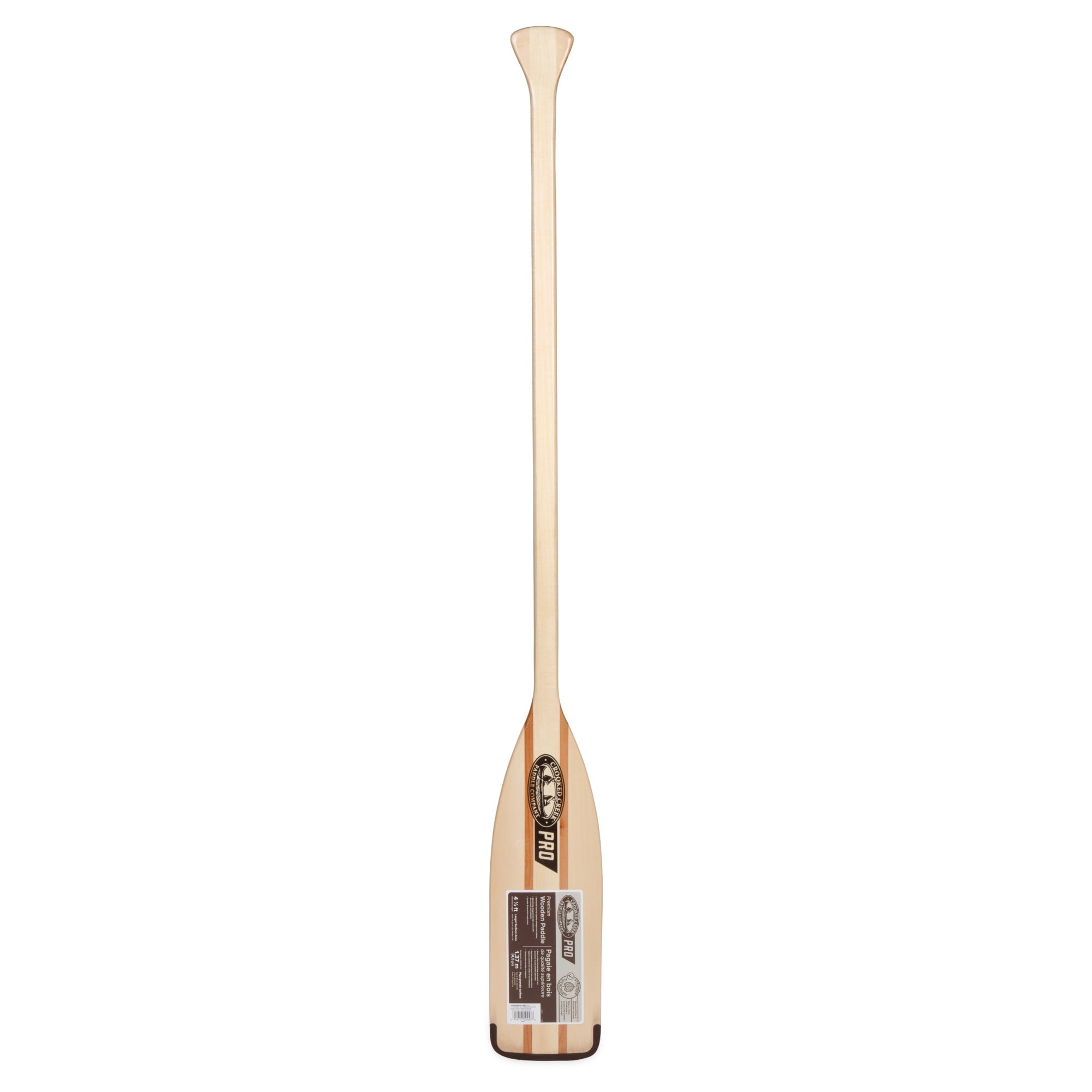 Crooked Creek 50447 Pro Wooden Paddle - 4.5'