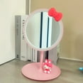 thumbnail image 5 of Kawaii Sanrio Anime Hello Kitty Kuromi Exquisite Cute Cartoon Beauty Mirror USB Three Color Lighting Girl Makeup Mirror Gifts, 5 of 11