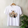 thumbnail image 2 of Patchwork Halloween Ghost and Cat Png, Retro Spooky Floral Halloween – T-Shirt, Hoodie & Sweatshirt – Halloween Fashion –, 2 of 6