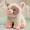 Khaki color, 1 piece, variant on Cartoon Pig Plush Toy, Soft Huggable Stuffed Animal, Cute Stuffed Animal, Dual Color Options, Kids Gift, Halloween, Christmas, Birthday, Room Decor