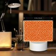 thumbnail image 6 of Hirioo Dots On Orange Background for Rectangular Acrylic with Night Light Best Gifts for Lover Girl Mom, Valentine's Day Anniversary Birthday Wedding Present, 6 of 9