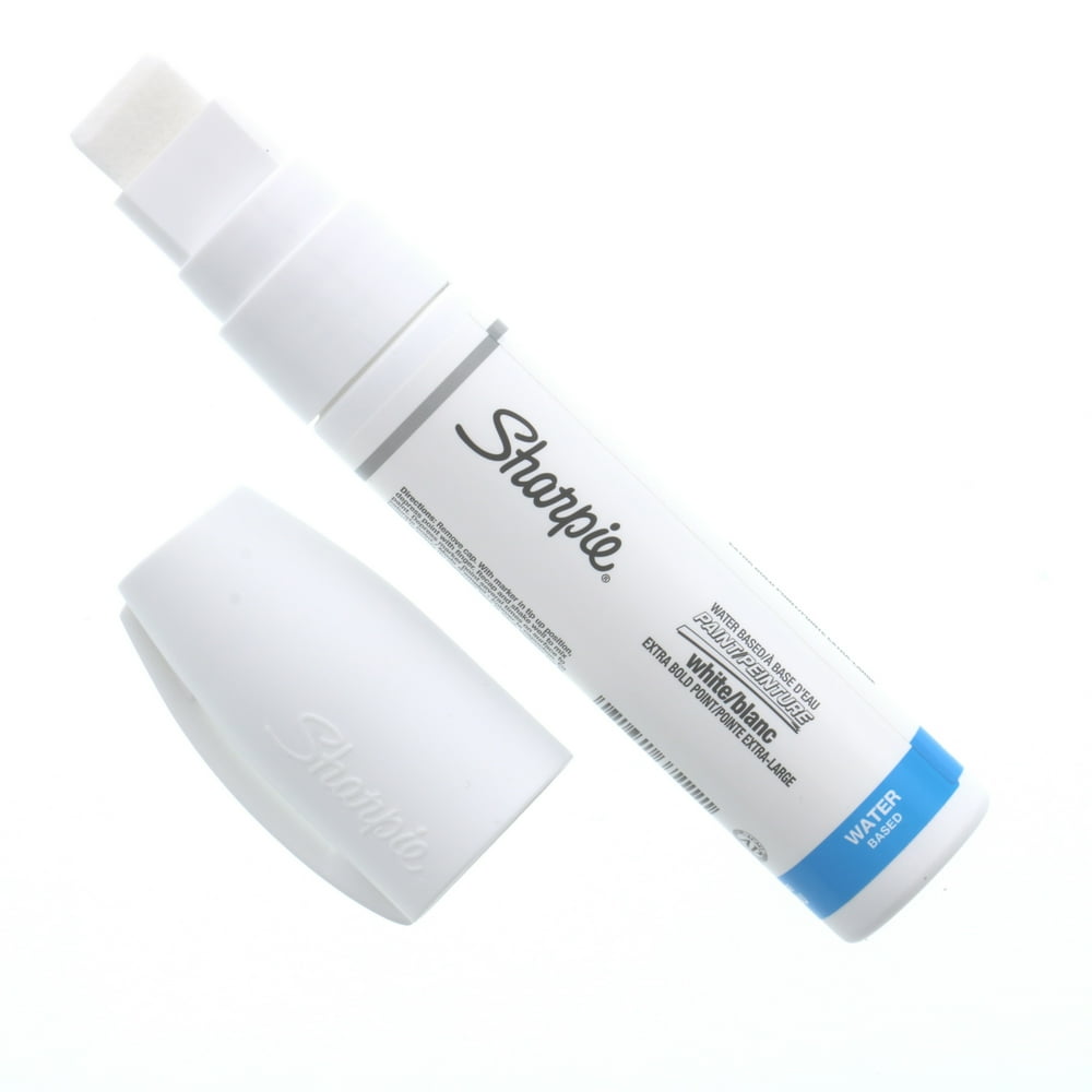 Sharpie Poster Paint Marker, Extra Bold, White