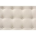 thumbnail image 3 of Baxton Studio Alvere Beige Tissu Rembourré Pouf Fini Marron, 3 of 7