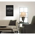 thumbnail image 3 of Motivational Wall Art Inspirational Canvas Painting Print Poster Confidence Noun Positive Quotes Office Studio Frame Home Decoration12x18, 3 of 6