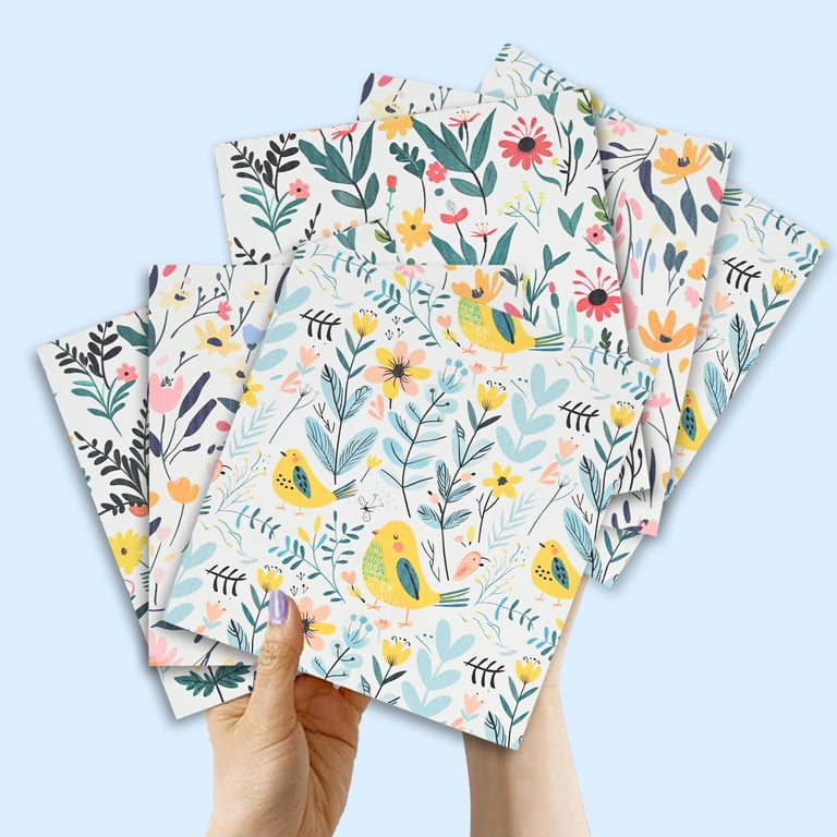 Soulgenix Swedish Dishcloths, 6 Pack Vintage Floral, 7x8 Inch photo 4