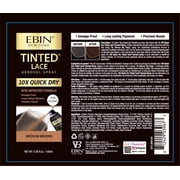 EBIN New York 10X Quick Dry Tinted Lace Spray Medium Brown 3.38oz, 1 count