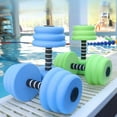 thumbnail image 4 of Callipe 2Pcs Aquatic Dumbbells Water Exercise Foam Dumbbells Pool Weight Workout Equipment Fitness Aqua Dumbbell Water Aerobics Gear, 4 of 7