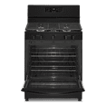 thumbnail image 3 of WHIRLPOOL WFG505M0MB 30" Black Free Standing Gas Range Black, 3 of 5