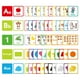 thumbnail image 1 of Juego De Tarjetas Didácticas Para Niños Pequeños, 60 Unidades, Juego De Tarjetas Educativas Para La Primera Infancia A, 1 of 7