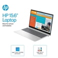 thumbnail image 2 of HP 15.6" Touchscreen Laptop | 12th Gen Intel i5-1235U (Beats i7-8700) | 8GB RAM | 512GB SSD | Iris Xe Graphics | Win 11 Pro | Fast Charge | Silver | W/Mouse, 2 of 5