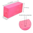 thumbnail image 6 of PANA Nail Drill Carbide Bit Holder 30 Holes Stand Display Organizer (Pink) - Dust Proof Storage Container Box Case Tools for Home Use or Nail Salon, 6 of 7
