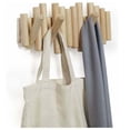 thumbnail image 5 of Wooden Wall Hook with 5 Hooks, Natural Wood, 37.1x16.5x4.4 cm, 5 of 5
