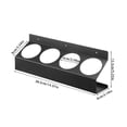 thumbnail image 5 of AOOOWER Black Aerosol Can Organizer for Workshop and Enclosed Trailers 4 Can Capacity Sprays Bottle Holder Wall Mount Shelf, 5 of 10