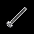 thumbnail image 5 of Unique Bargains M5x40mm Plastic Phillips Bolts PC Pan Head Machine Screws Transparent 50 Pack, 5 of 5
