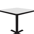 thumbnail image 4 of Correll Bxt24S-36 Cafe and Breakroom Tables - Square - White, 4 of 5