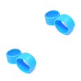 thumbnail image 4 of Eigraketly 2 piezas anillo de agarre de raqueta Overgrip Fix Flexible antideslizante Grip Tape Protector accesorios profesionales universales azul Azul 2Conjunto, 4 of 6