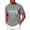 Grey, variant on Easter Graphic T Shirts for Men Women Holiday Funny Matching Soft Casual Crew Neck Short Sleeve Tee White XXXL