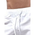 thumbnail image 3 of DYMADE Men Regular Fit Casual Tracksuit Bottom Lace Up Plain Shorts, 3 of 4