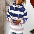 thumbnail image 2 of Jersey cálido de invierno para mujer, sudaderas informales de manga larga, prendas de vestir con capucha y cordón a la moda con bolsillos Pompotops gfhjh7647, 2 of 4