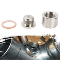 thumbnail image 1 of M18x1.5 Tuerca Bung Curve Muescas O2 Sensor Accesorios Soldadura Bung Universal Auto Parts, 1 of 7
