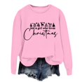 thumbnail image 1 of Wyzesi Demi-Zip Sweatshirts Femmes Coton Manches Longues Mode Décontractée Col Rond Noël Imprimé Léger Hoodieoverd Sweatshirts pour Femmes Plus Marron Sweatshirts Vestes avec Col, 1 of 3