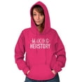 thumbnail image 5 of Making Herstory Her Story Feminist Hoodie Sweatshirt Women Brisco Brands S, 5 of 6