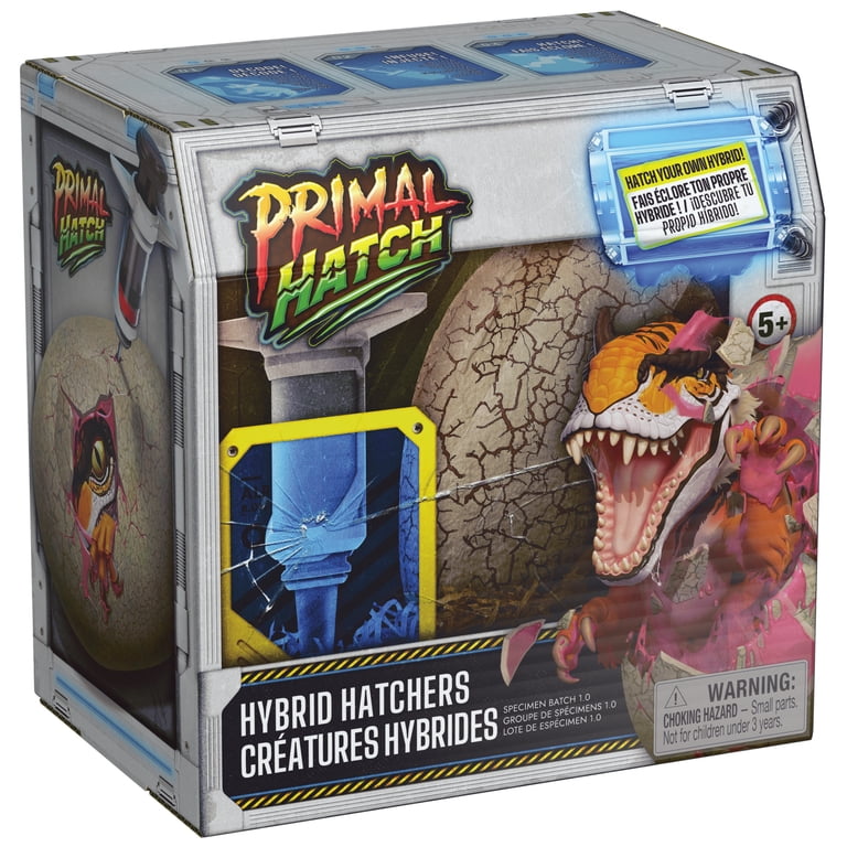 Primal Hatch Hybrid Hatchers, Dinosaur Toys for Kids Ages 5 and up