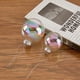 thumbnail image 5 of 30 bolas iridiscentes de Navidad, bolas de plástico transparentes para colgar en el árbol de Navidad, decoración para fiestas y el hogar, 5 of 5