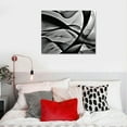 thumbnail image 4 of ARISTURING Canvas Wall Art Modern Black And White Black Framed Canvas Print Artwork Abstract Modern Wall Art Paintings for Living Room Kids Room Bedroom Bathroom Modern Home Decor, 4 of 4
