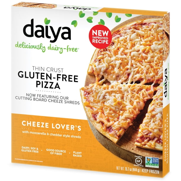 Daiya Cheeze Lover's Pizza Dairy Free Gluten Free Vegan Pizza 15.7