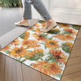 thumbnail image 4 of White Green Stem Sunflower Pattern Door Rugs,Washable Non Slip Door Mats Indoor,Decorative Door Mats,Entry Mat Indoor for Entrance,Bedroom,Kitchen,Bathroom,17"x30", 4 of 6
