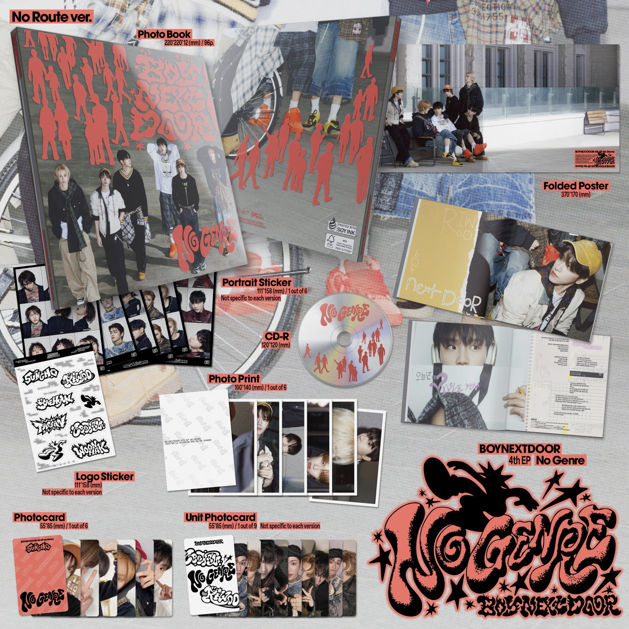 Boynextdoor - Boynextdoor 4th Ep [No Genre] [No Route Ver.] - Music & Performance - CD