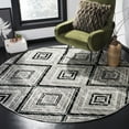 thumbnail image 2 of SAFAVIEH Skyler Collection SKY120J Grey / Black Rug, 2 of 10