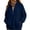 Navy Sweatshirts for Women, variant on Htigea Womens Half Zip Stand Collar Sweatshirt Baggy Long Sleeve Pullover Slouchy Drop Shoulder Tops with Pockets Casual Daily Fall Sweatshirts Pink XL
