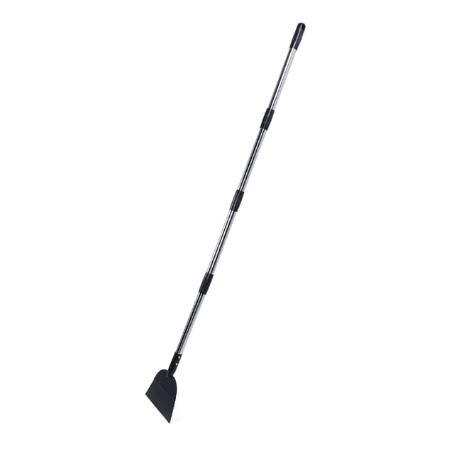 Flat Shovel, Long Handle Adjustable Height Snow Ice Shovel Easy To Install Multifunctional for Walkway Cleaning