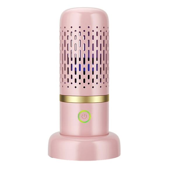 Bewildely Limpiador de inalámbrico USB para una limpieza cómoda y práctica Funciones de limpieza efectivas Electrodomésticos Rosa Inglés