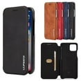 thumbnail image 2 of Case For iPhone 11 Pro Max Luxury Flip Leather Cover Phone Wallet Cover(Black), 2 of 6